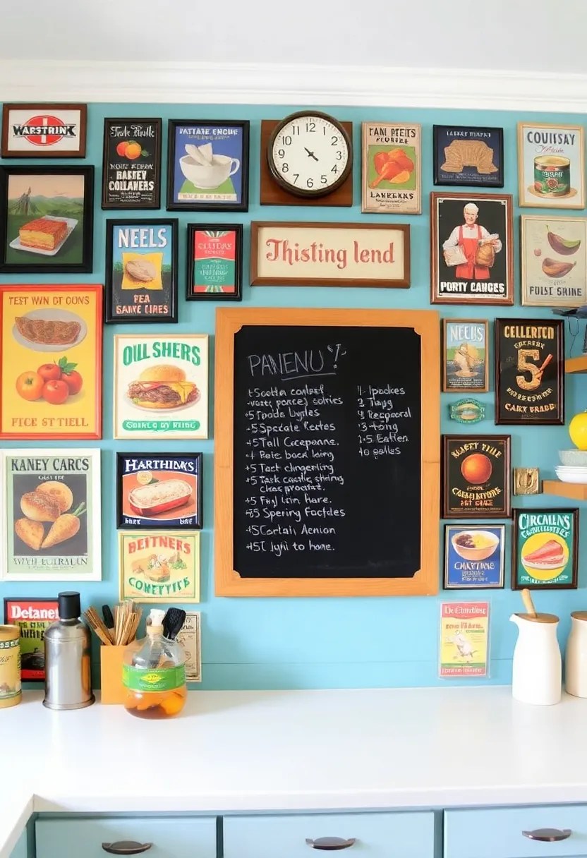 15 Kitchen Decor Ideas That'll Make You Feel Like a MasterChef (Check Out #12!) - 10. Artistic Wall Decor