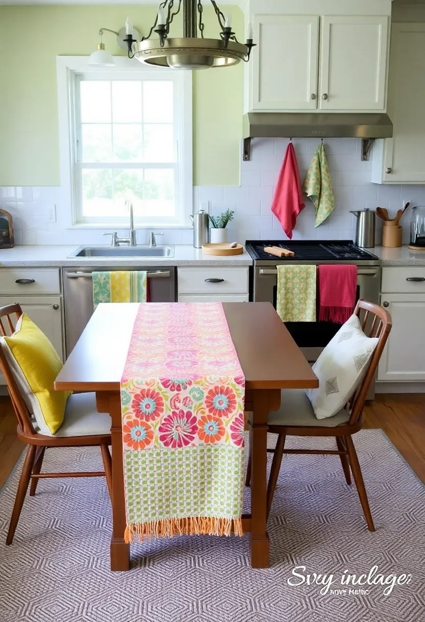 15 Kitchen Decor Ideas That'll Make You Feel Like a MasterChef (Check Out #12!) - 13. Layered Textiles