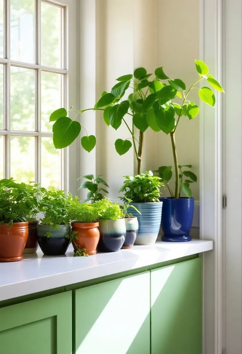 15 Kitchen Decor Ideas That'll Make You Feel Like a MasterChef (Check Out #12!) - 6. Greenery and Herbs